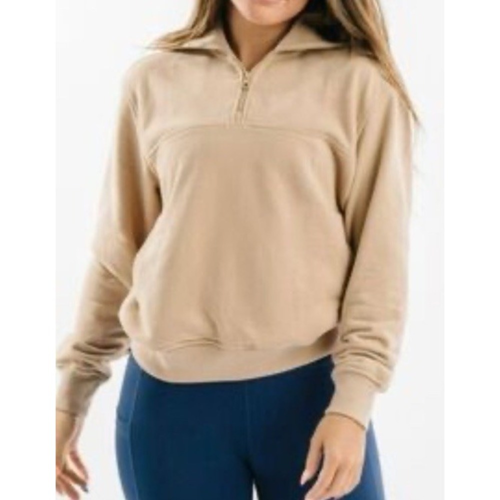 Women's Zyia 1/4 Zip Pullover Sweatshirt‎ Size 4XL  Pockets
